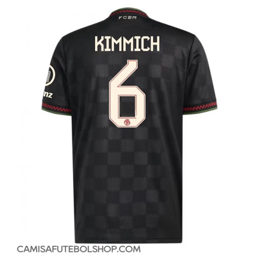 Camisa de time de futebol Bayern Munich Joshua Kimmich #6 Replicas 3º Equipamento 2025-26 Manga Curta